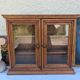 Small Wall Display Cabinet Pine Chalet Mountain Vintage Decor 60s 70s