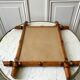 Wooden barber mirror Bamboo style 20-30s