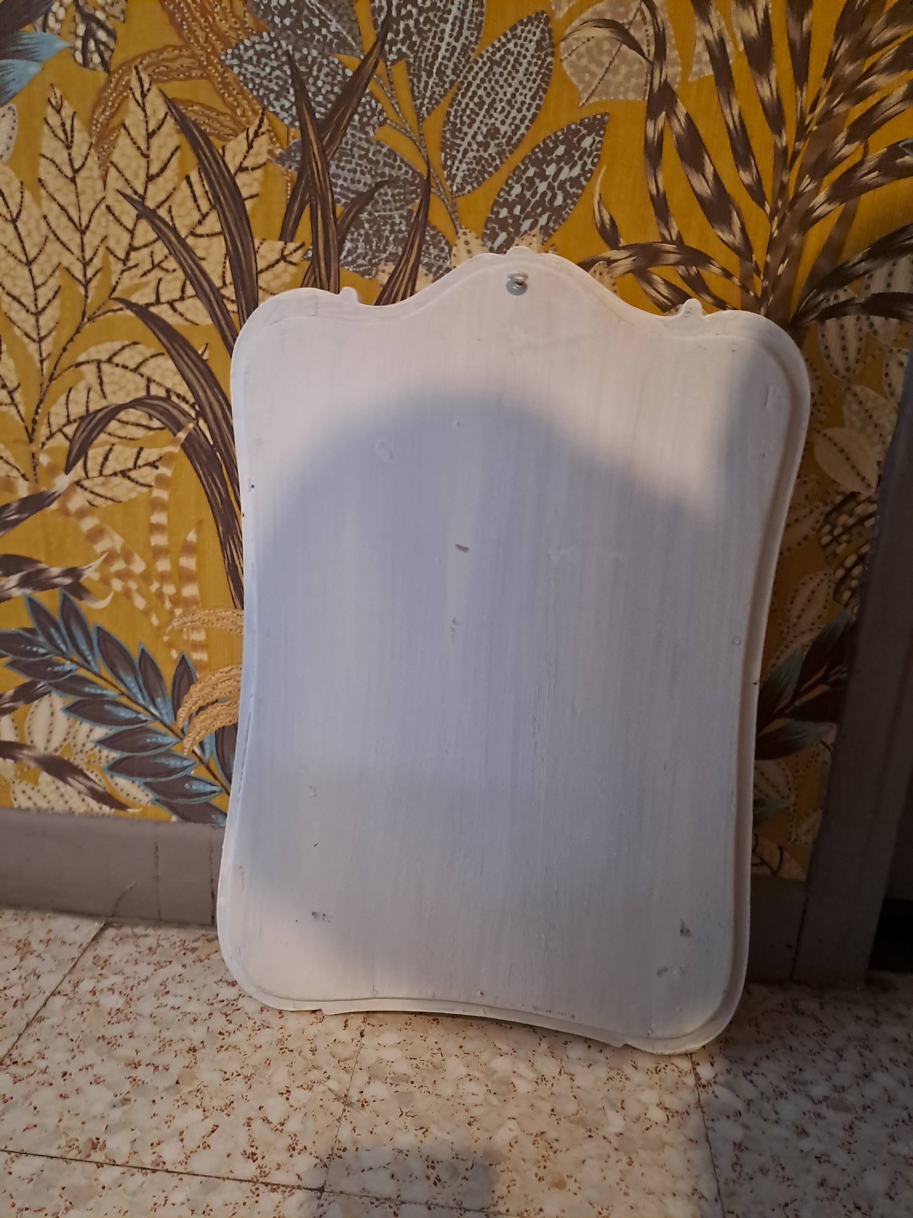 Mirror carved wood 1960 32x45cm