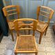 Trio de chaise 1950