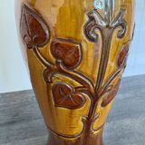 Art Nouveau vase in Flemish pottery
