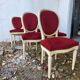 Velvet medallion chairs