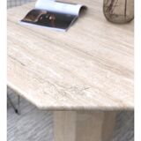 Travertine table