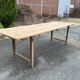 Old folding table