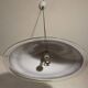 Leucos Murano glass, large round pendant lamp by Renato Toso, model Melania