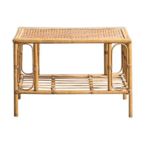 table basse en bambou