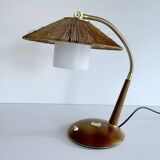 Vintage Scandinavian Lamp, Teak