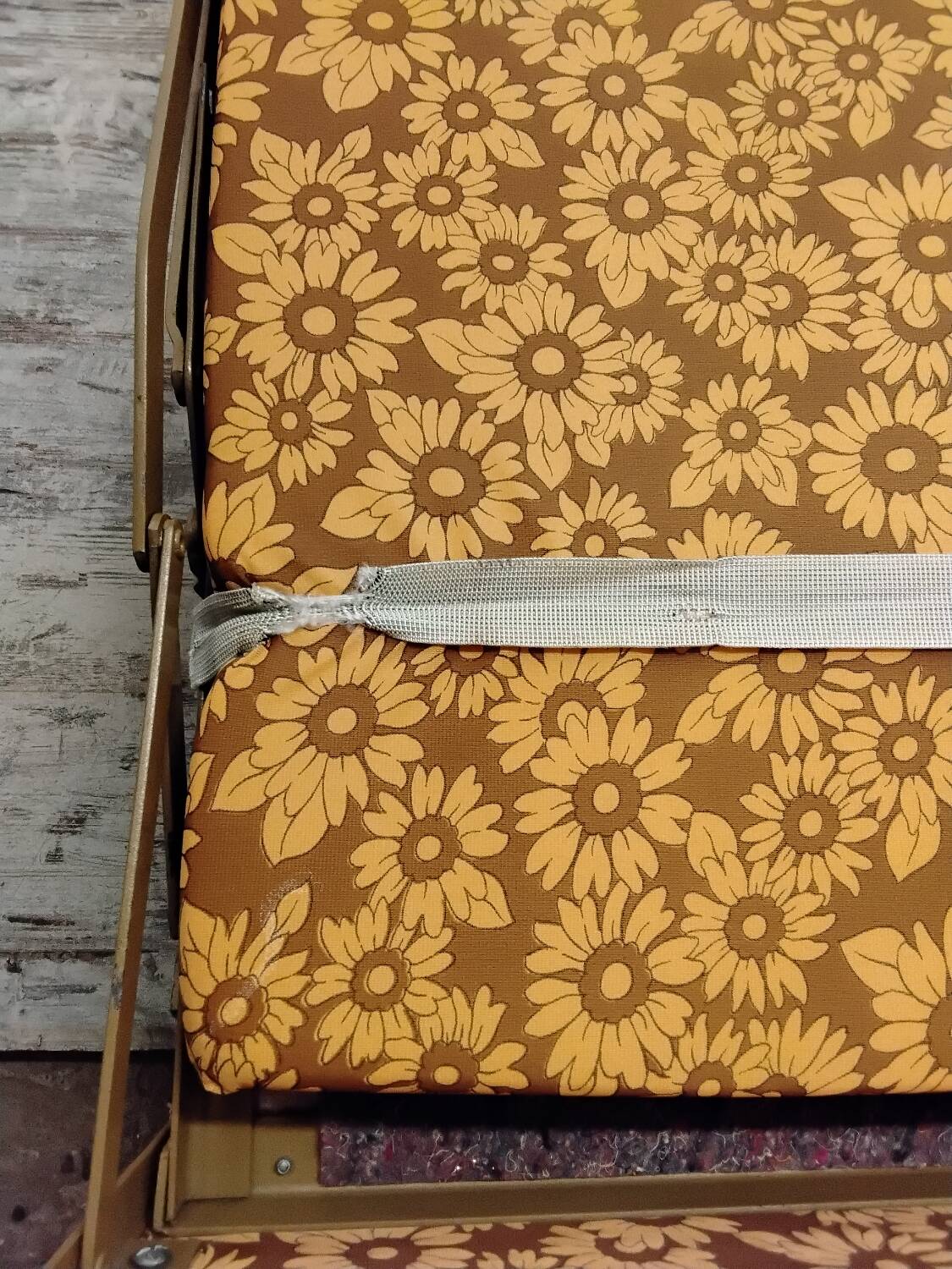 Convertible sofa, vintage Ducal bench
