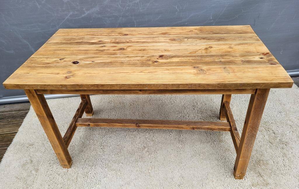 Pine farm table 130x69
