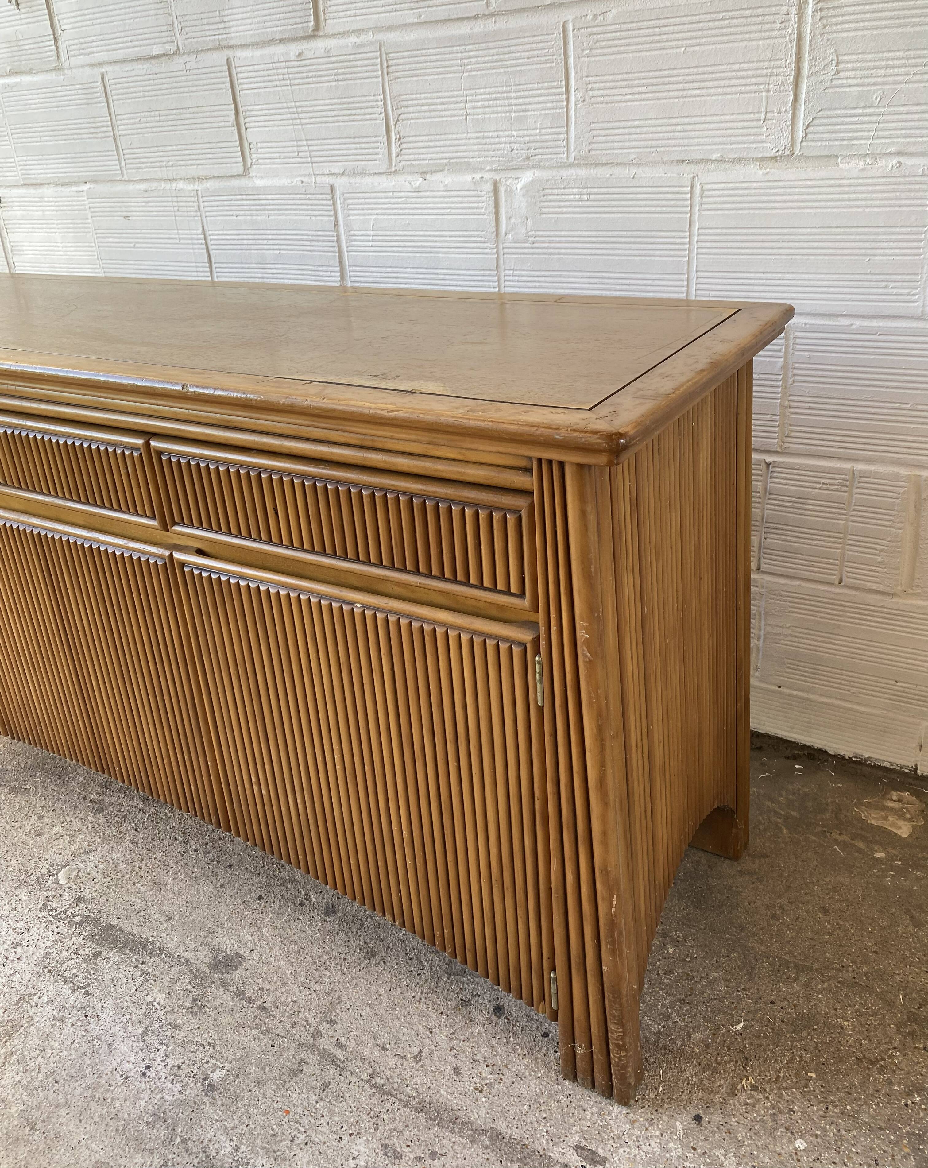 Bamboo sideboard