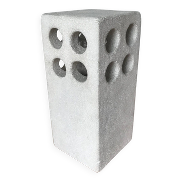 Stone sculpture lamp by Albert Tormos, circa 1970.