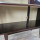 1950s rosewood display cabinet