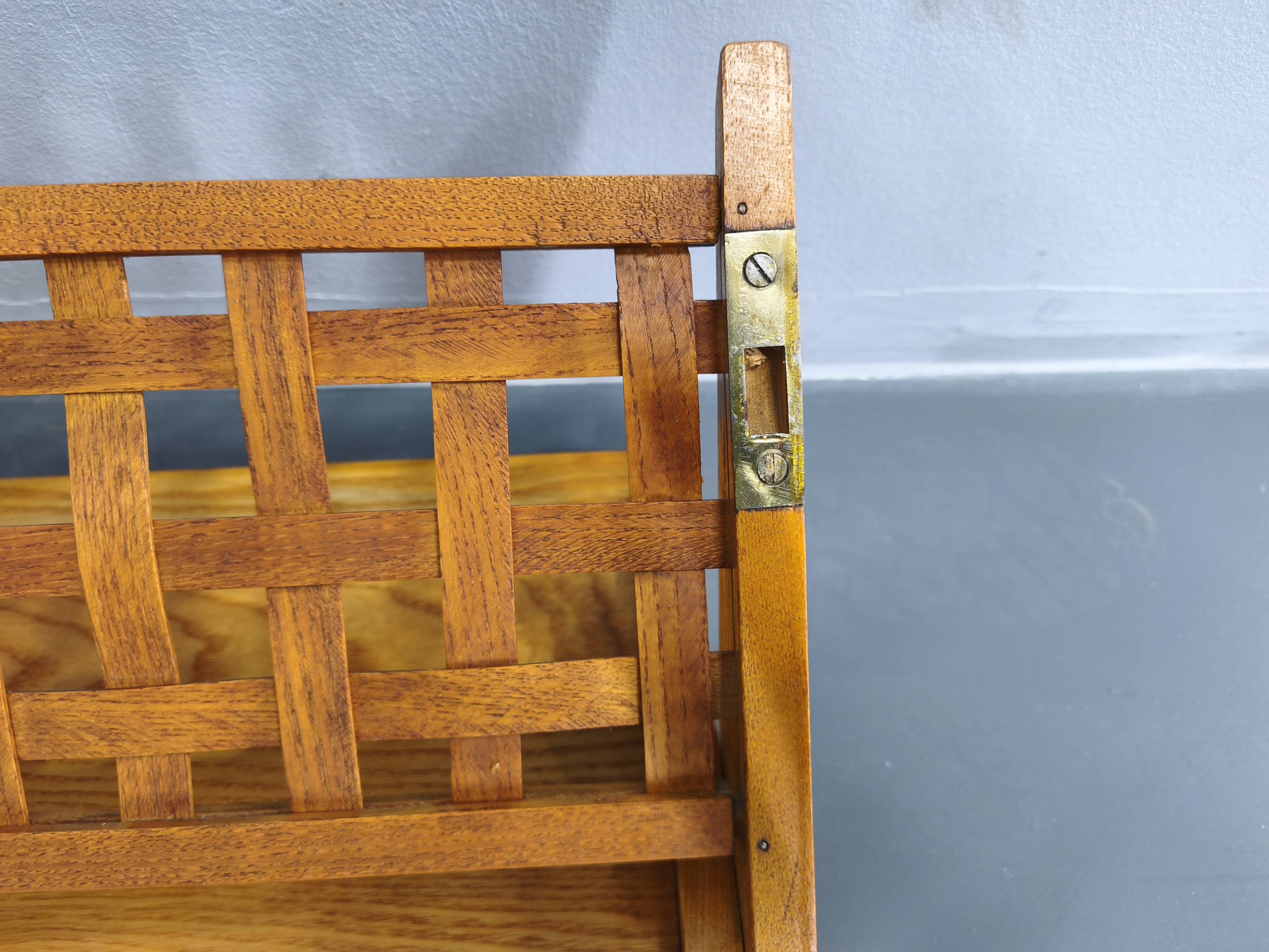 Pair of Mid-Century Folding Wall Shelves by ULUV, Czechoslovakia 1960s