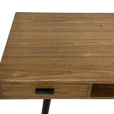 Vintage Office Workplace Compact 70s Glue Veneer