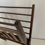 Vintage magazine rack 1960 Cees Braakman Scandinavia vinyl magazines - 56 x