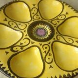 Assiete a huitre en faience hb quimper