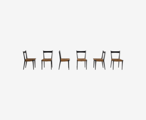 Ensemble de chaises s2 par Alfred Hendrickx pour Belform
