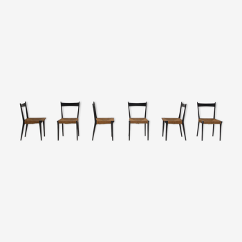 Set of S2 chairs by Alfred Hendrickx for Belform