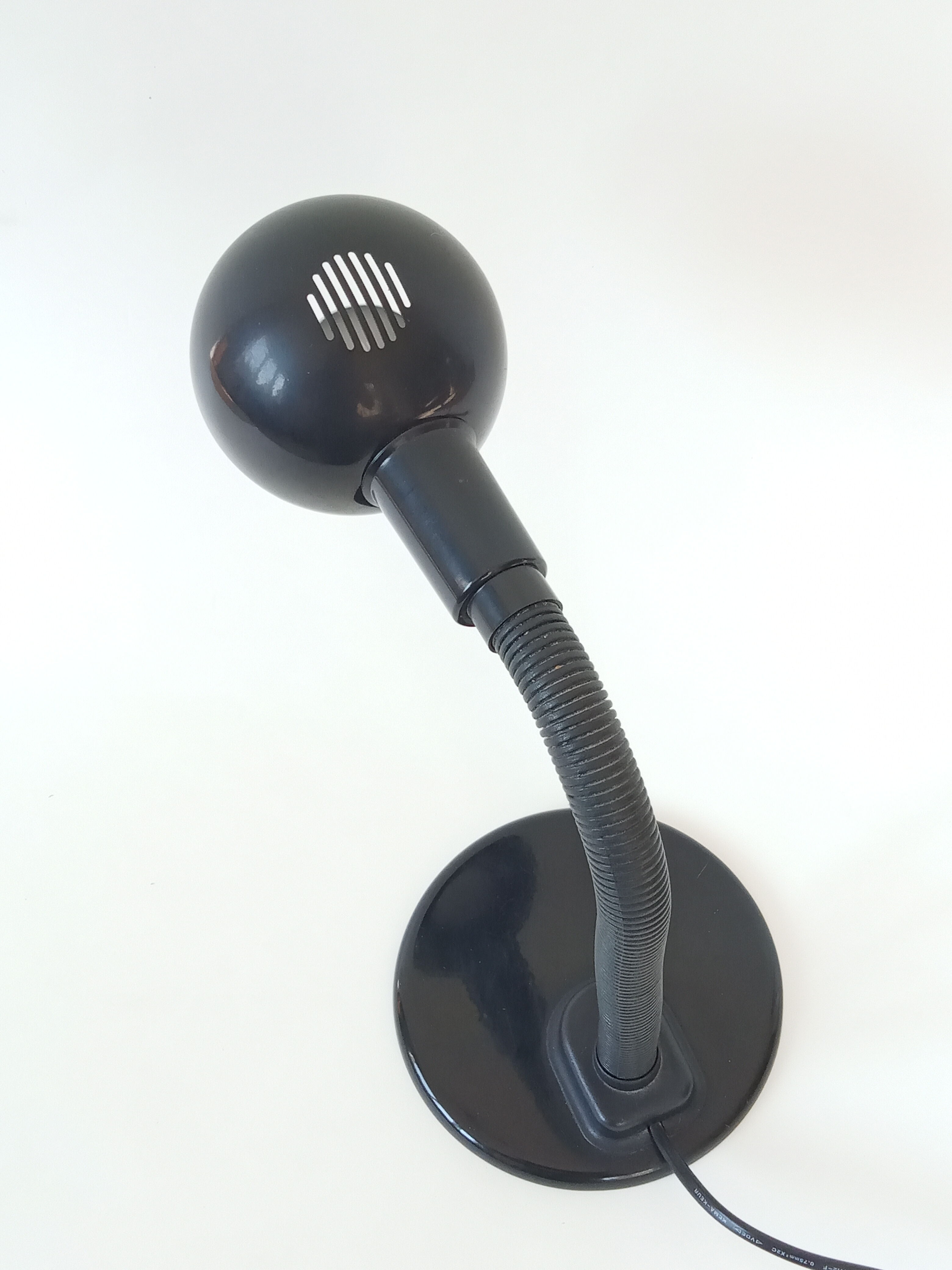Black office lamp 80s