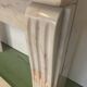 Louis XVI Style Fireplace In Pink Veined Marble XX Century