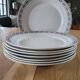 8 antique flat plates from Sté Céramique Maestricht
