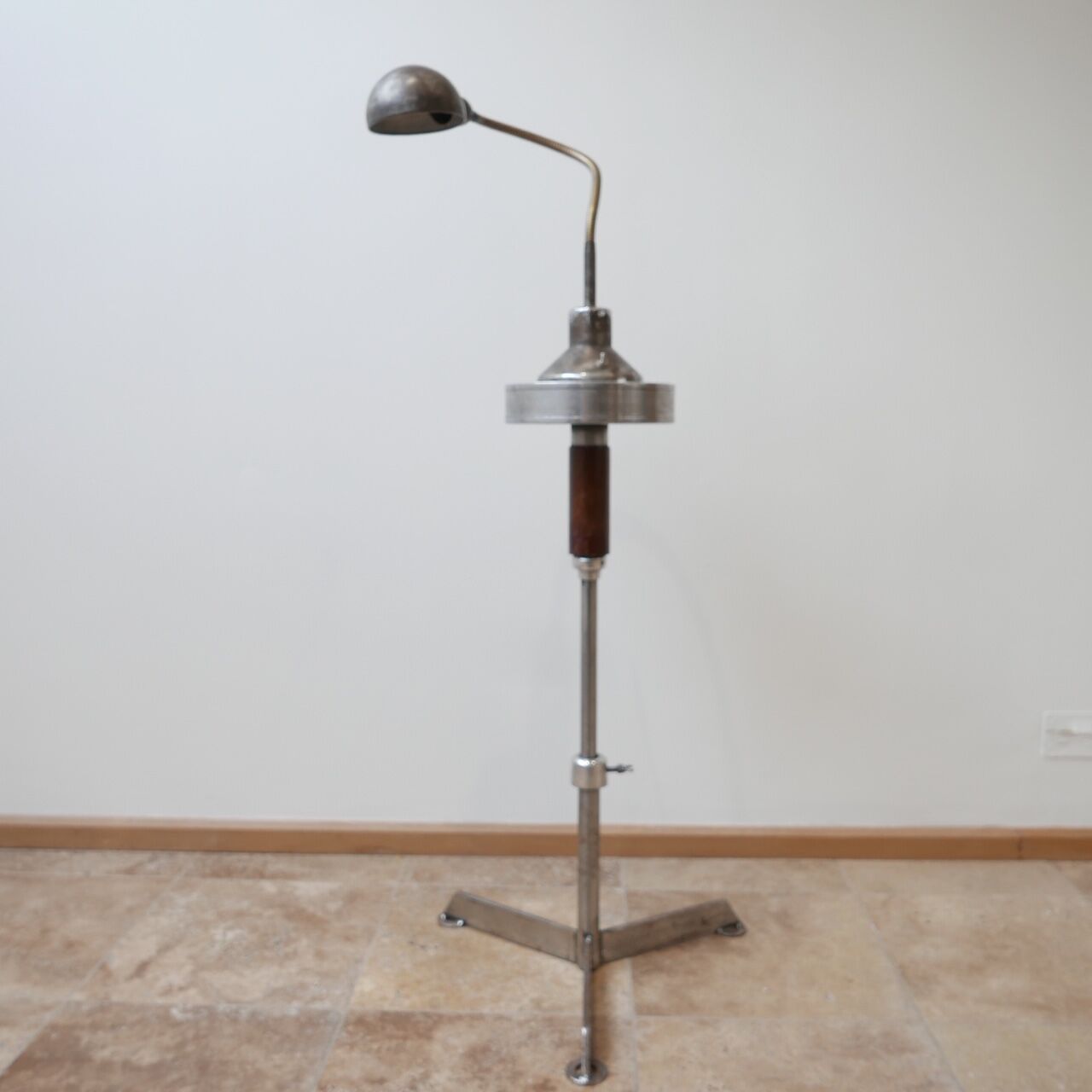 French industrial adjustable task lamp