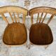 Pair of bistro chairs #43 by Baumann, circa 40/50
