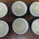 Bowls set of six Korond ceramic Romania 20th century