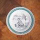 Service ceramic dessert plate St Amand x 11, cheese plate, talking plate theme sport