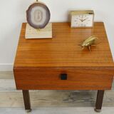 Teak night table 50s - 60s by CombinEurop