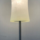 Vintage metal and glass touch lamp