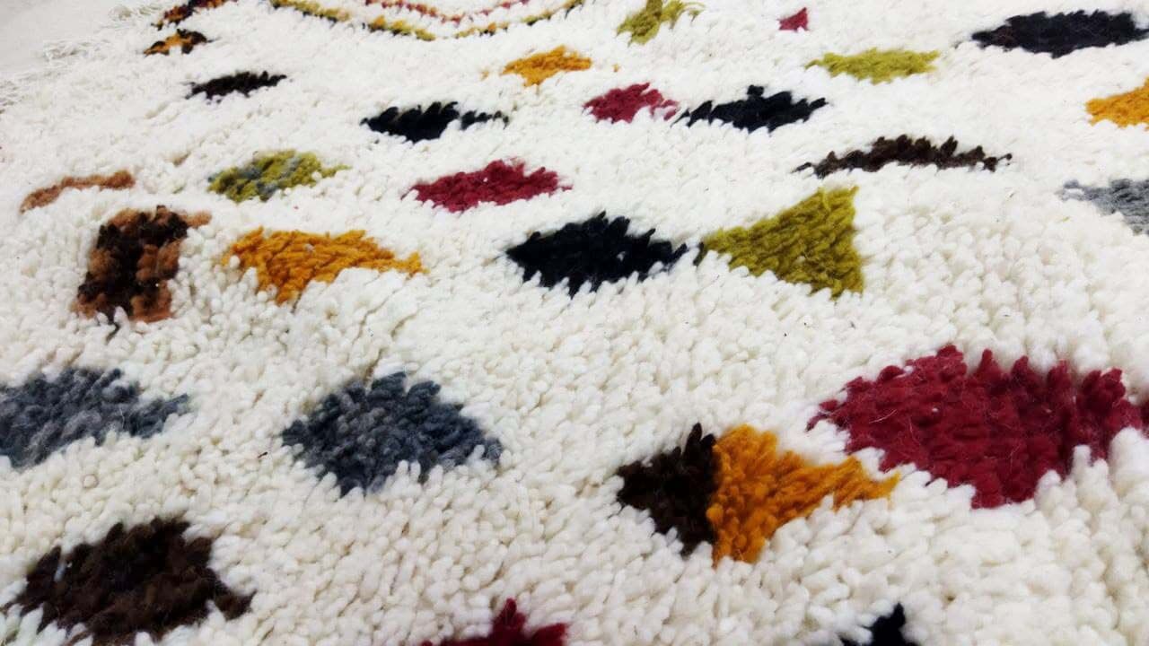 Tribal berber carpet 230 X 200 CM