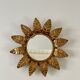 Sun mirror in gilded wood 1960