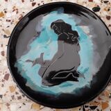 Ceramics years 60 manufacture cerenne Vallauris
