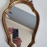 Ornate golden mirror 40x24