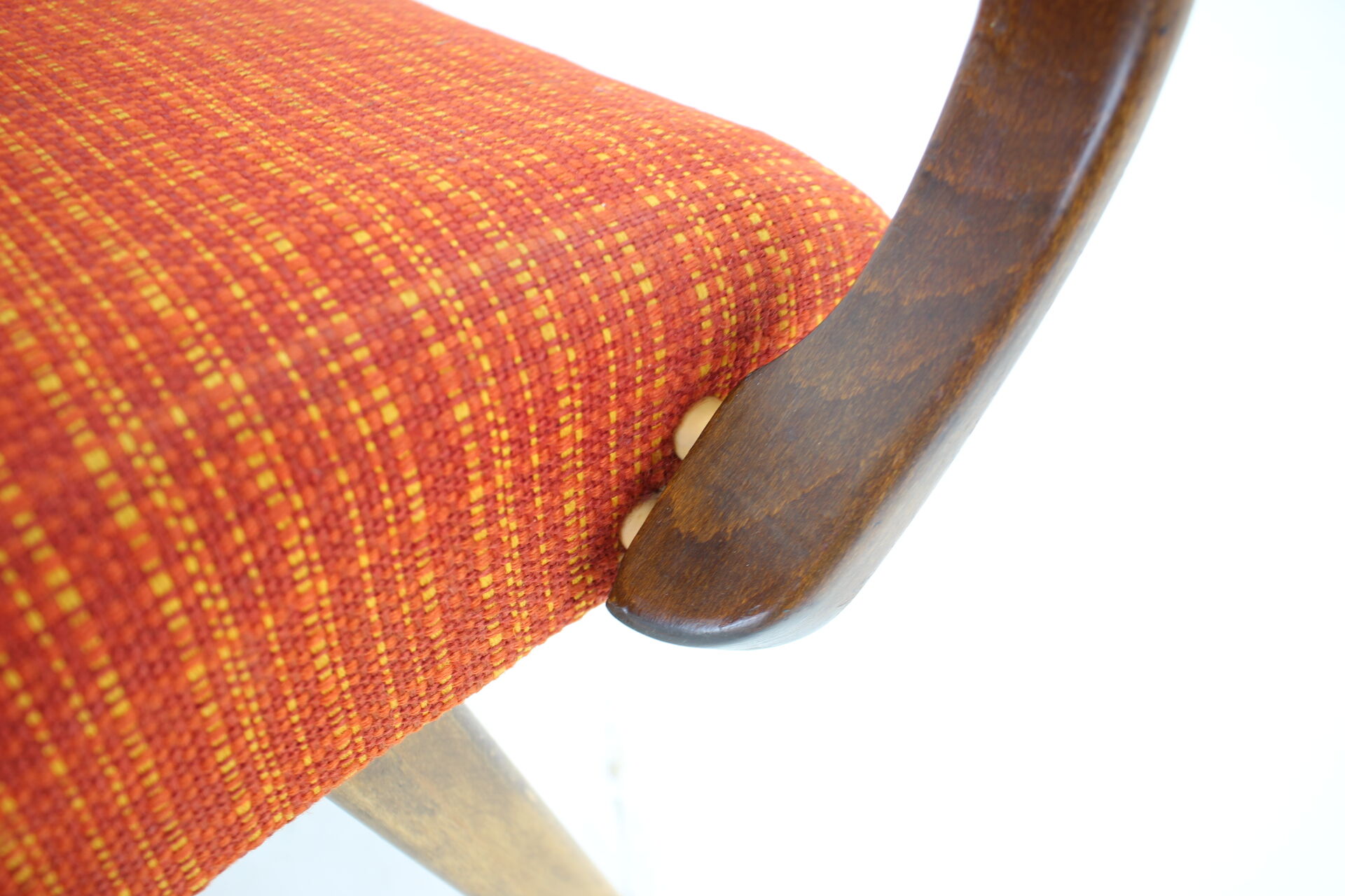 1960s Beech Armchair, Czechoslovakia