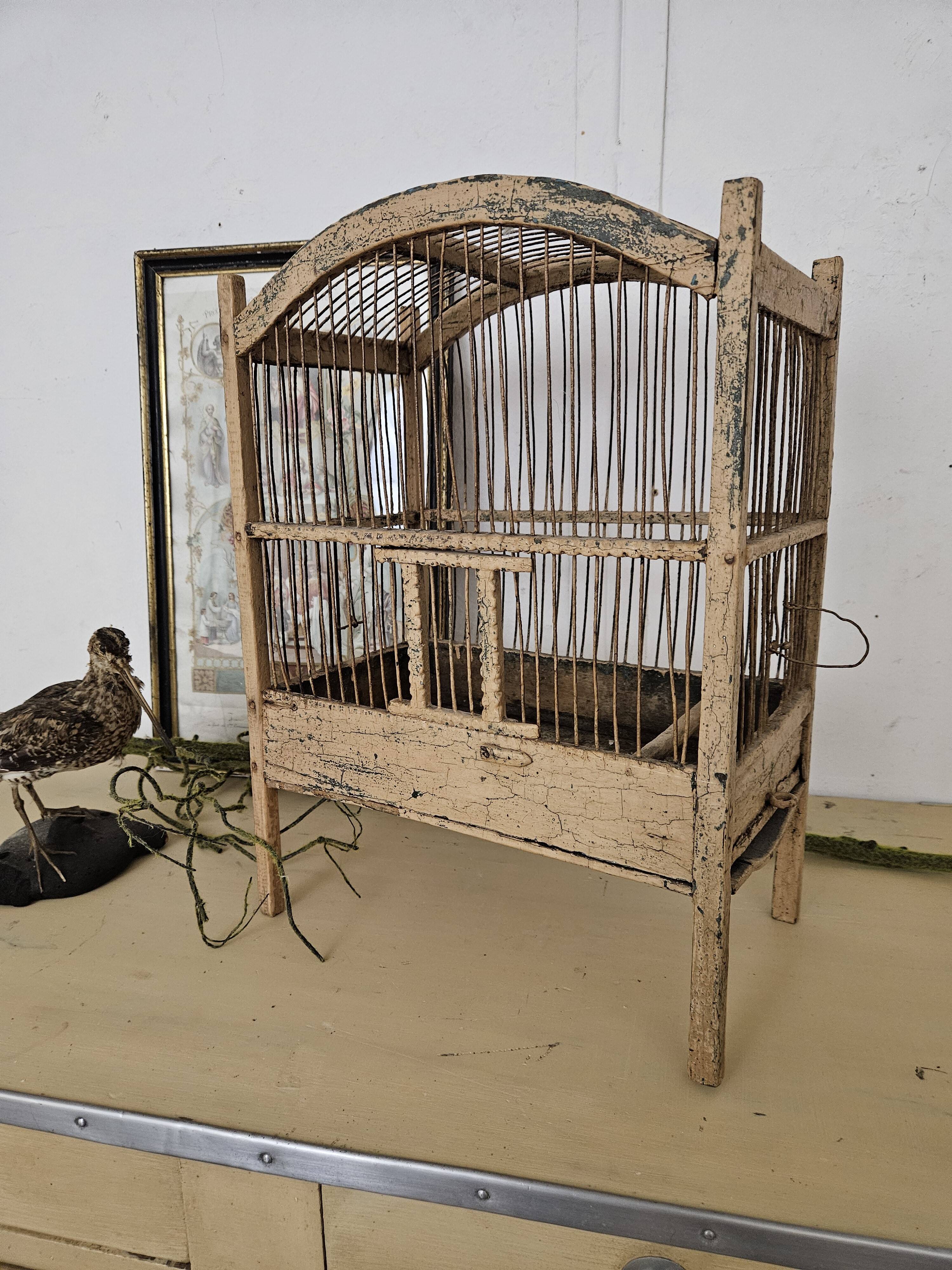 Old birdcage