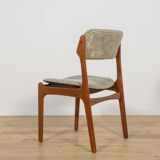 Mid-Century Model 49 Dining Chairs in Teak by Erik Buch for Odense Machine Gunning, 1960s, Set of 4