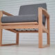 1970s, danish armchair, reupholstered, furniture wool, beech wood
