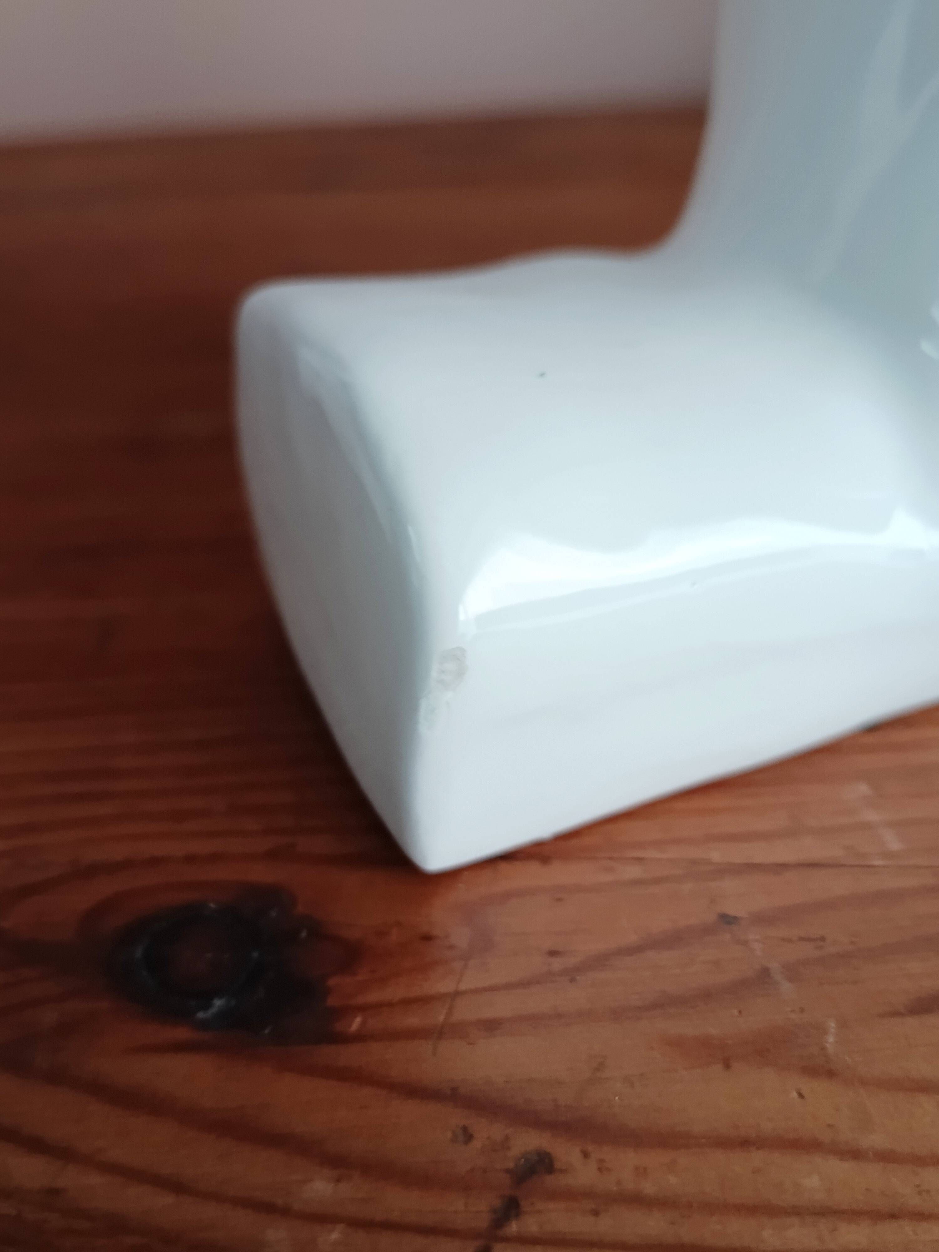 Ceramic hand bookends