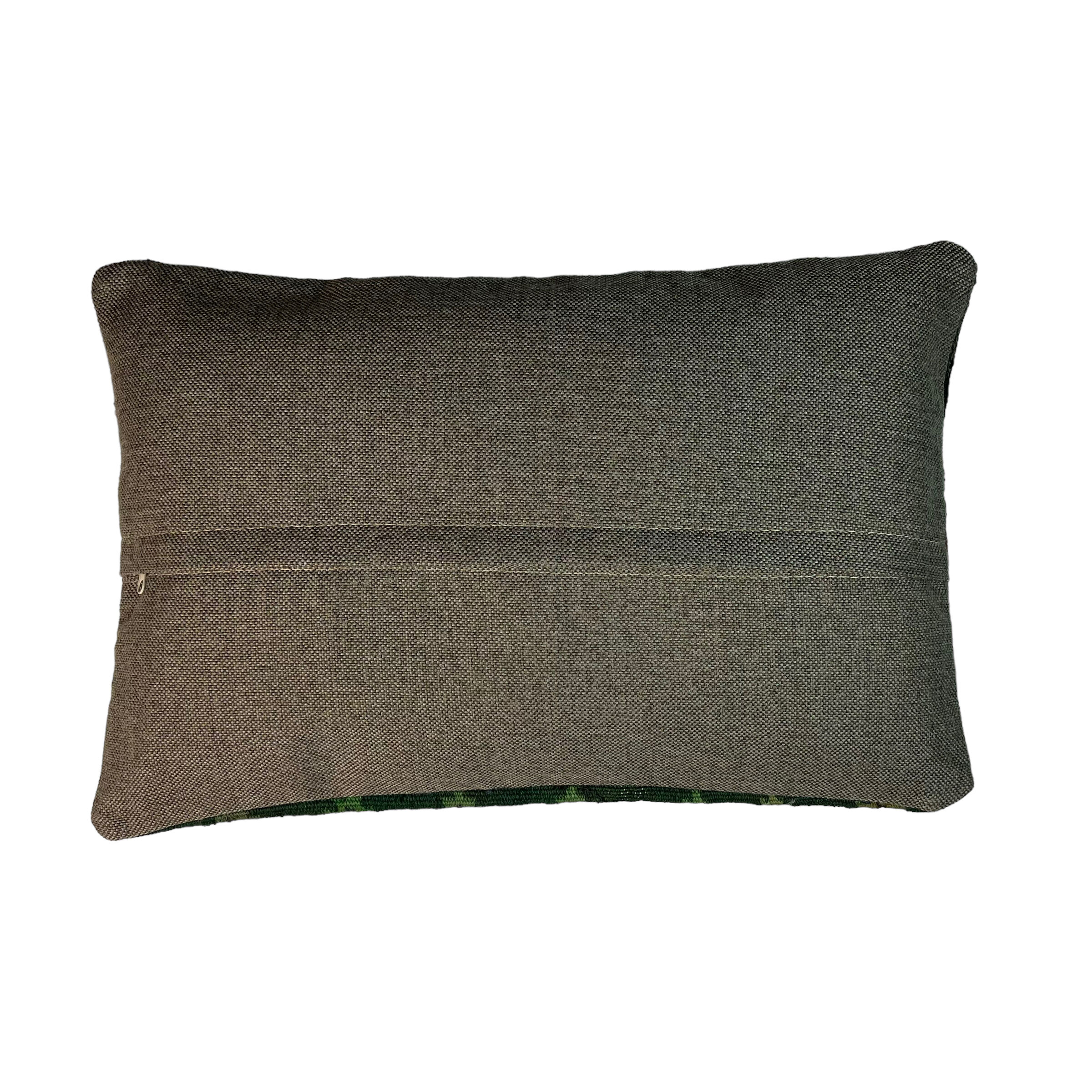 Vintage turkish kilim cushion cover 30x50cm