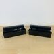 Pair of vintage black Ikea V413 roller wall lights