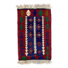 Small Vintage Turkish Kilim Rug 110x70 cm Wool Kelim