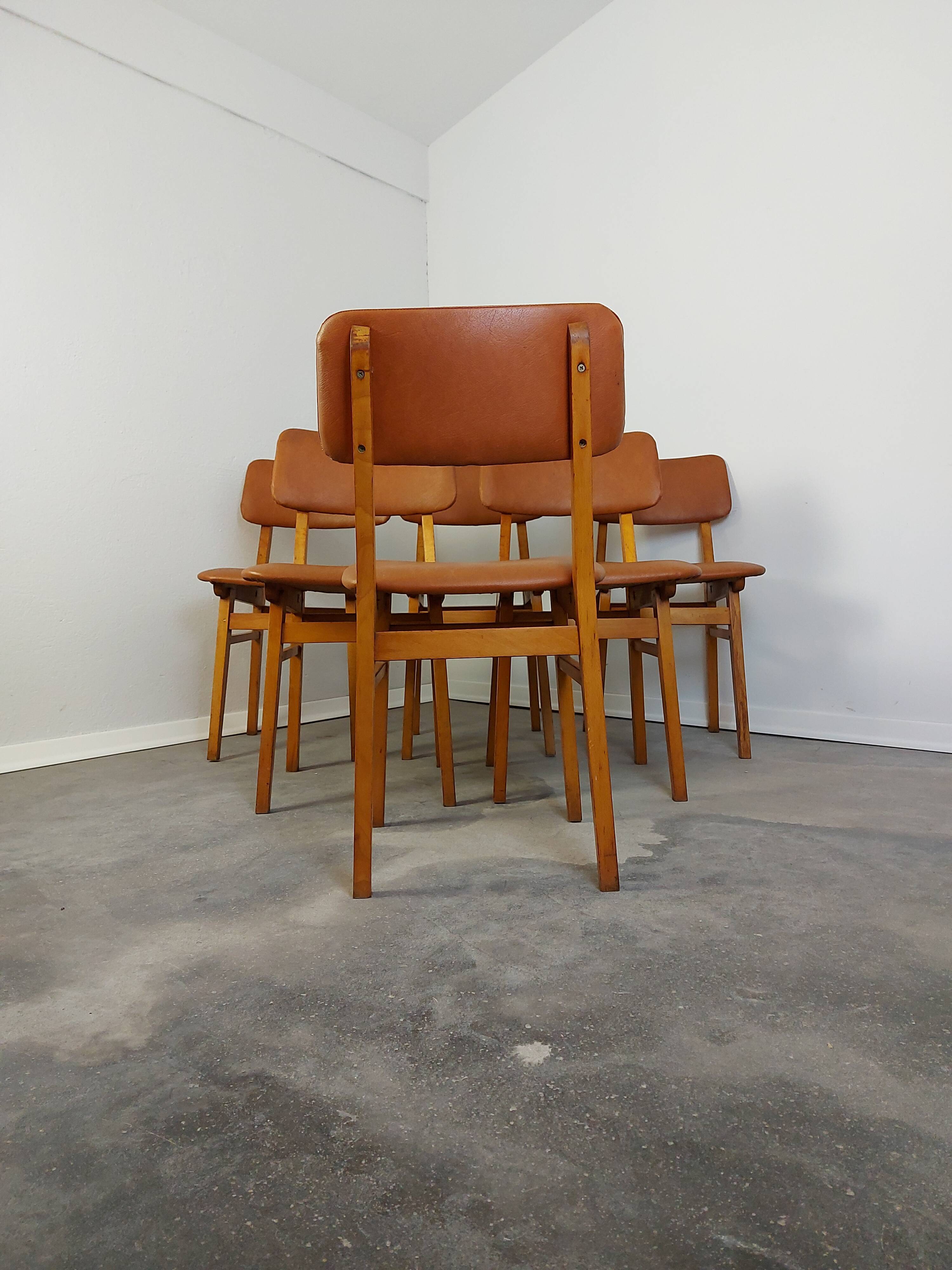 Dining Chair, 1970s, Set of 6