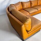 Jacques Charpentier sofa set, 1970s
