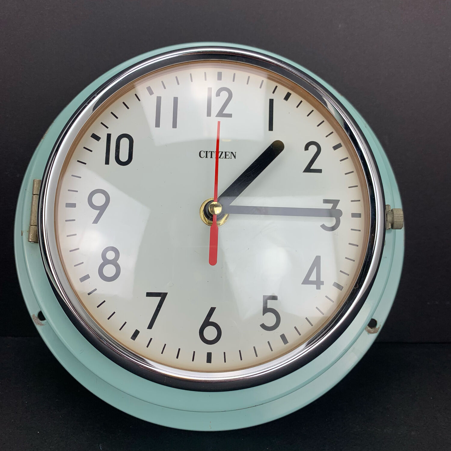 Marine clock citizen japan vintage