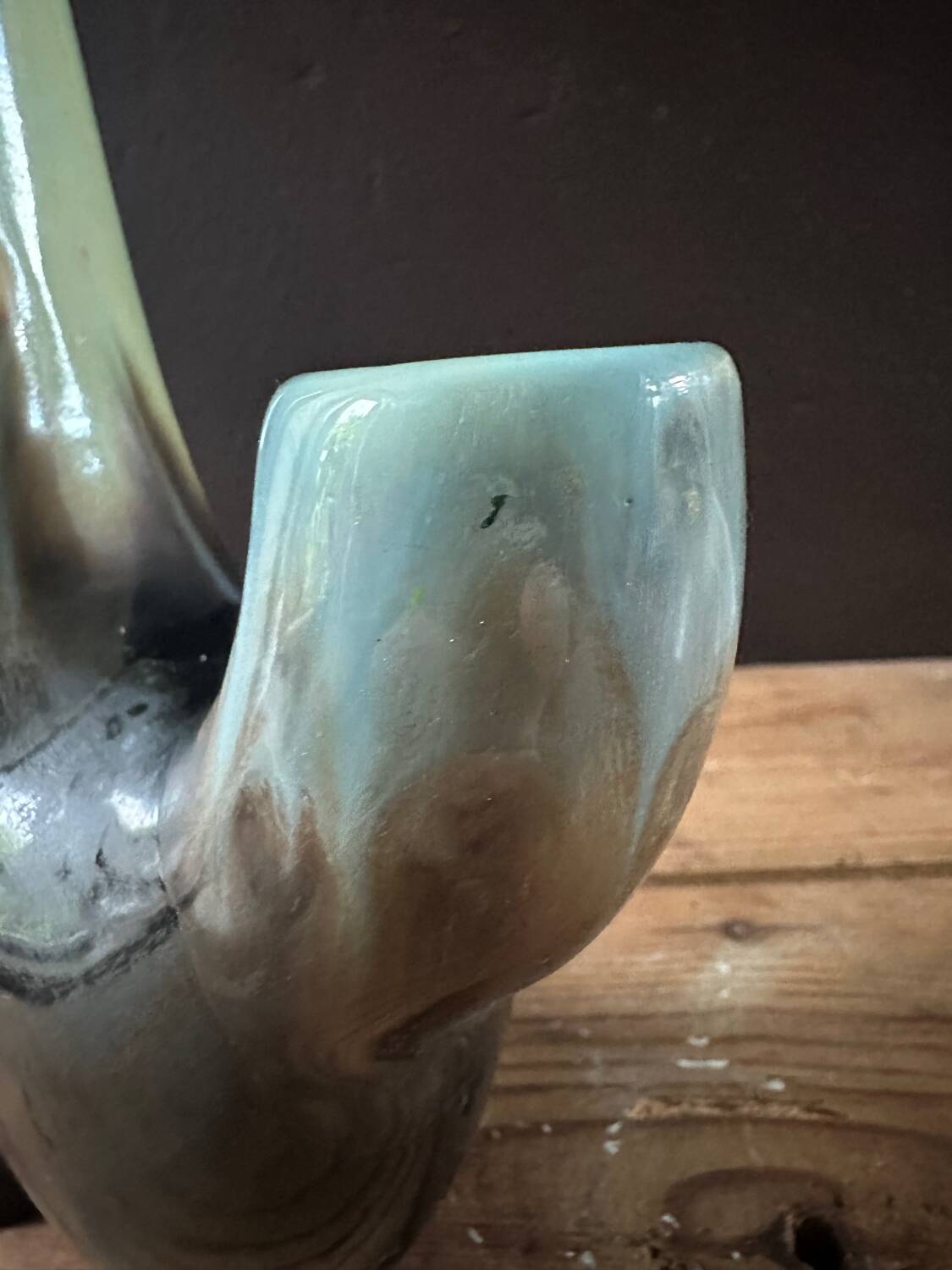 Ceramic vase from the 70s