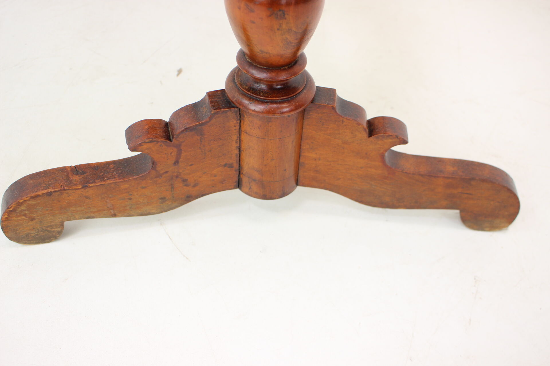 Solid Wood and Veneer Sewing Table, circa 1895
