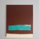Minimalist abstract painting "garden thoughts"