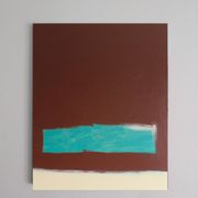 Peinture abstraite minimaliste "garden thoughts"